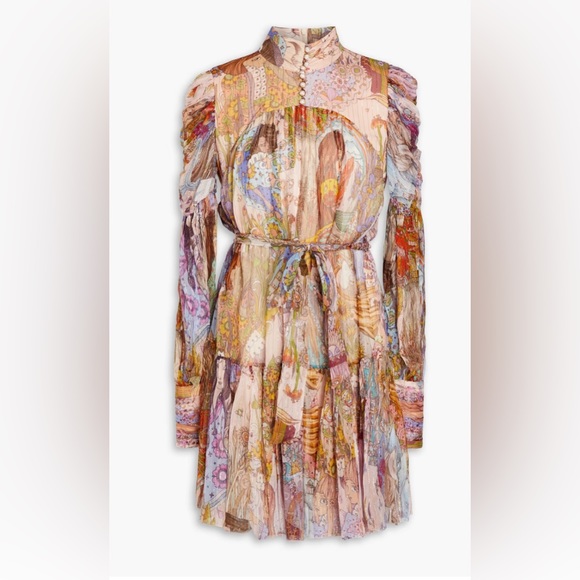Zimmermann Kaleidoscope Mini Dress size 0 - Picture 5 of 5